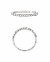 Anneau Giorgio Visconti Femme in Or blanc Diamante AB14658